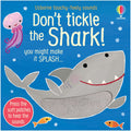Usborne – Don't Tickle the Shark! – Carte cu sunete pentru copii 6+ luni – carte pentru copii Usborne, copertă