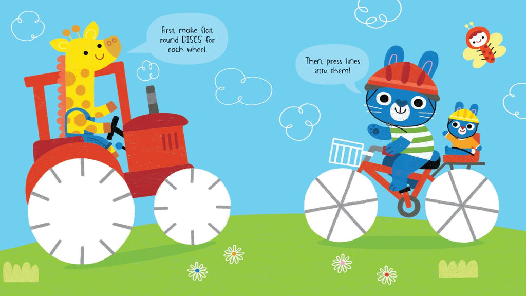 Usborne – Little Children's Dough Play Book – Carte pentru copii 2+ ani – carte pentru copii Usborne, pagini interior ilustrate