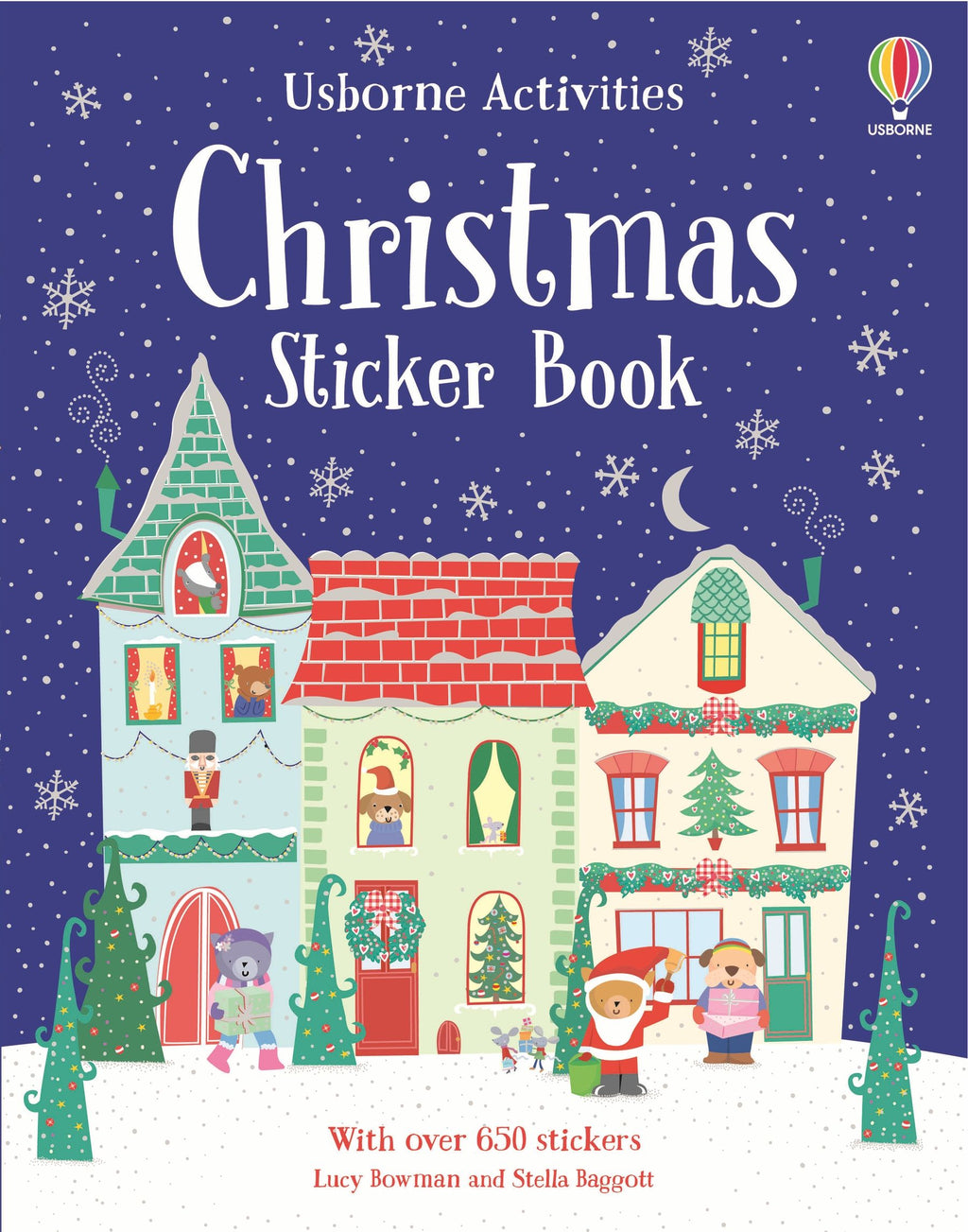 Usborne – Christmas Sticker Book – Carte cu stickere pentru copii 5+ ani – carte pentru copii Usborne, copertă