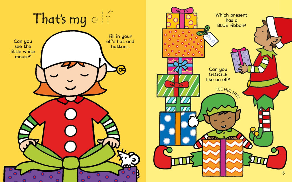 Usborne – That's not my... Christmas Activity Book – Carte pentru copii 2+ ani – carte pentru copii Usborne, detalii conținut