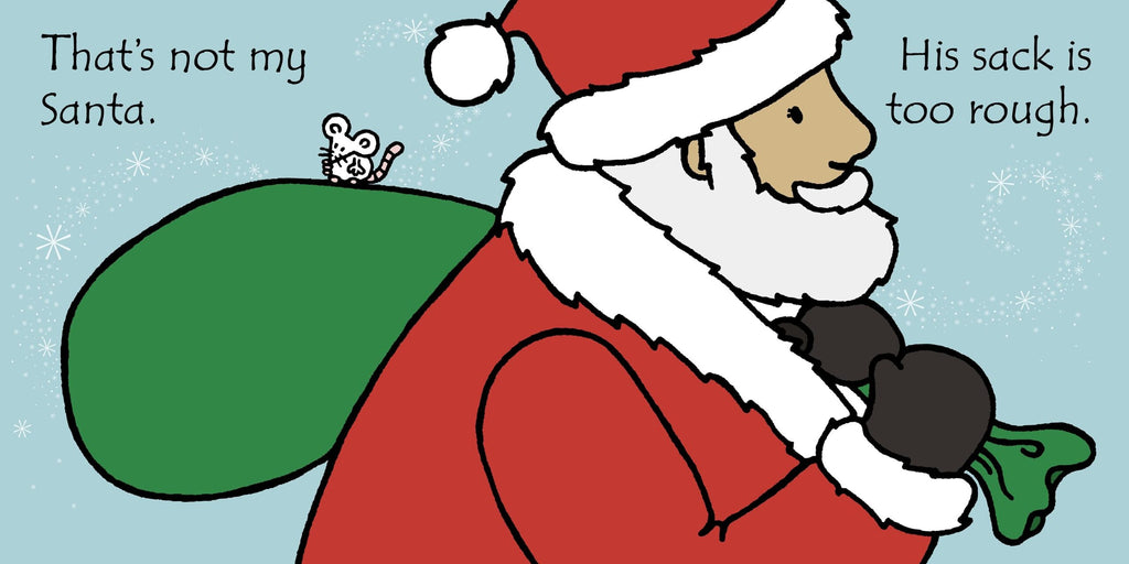 Usborne – That's not my Santa… – Carte pentru copii 3+ luni – carte pentru copii Usborne, detalii conținut