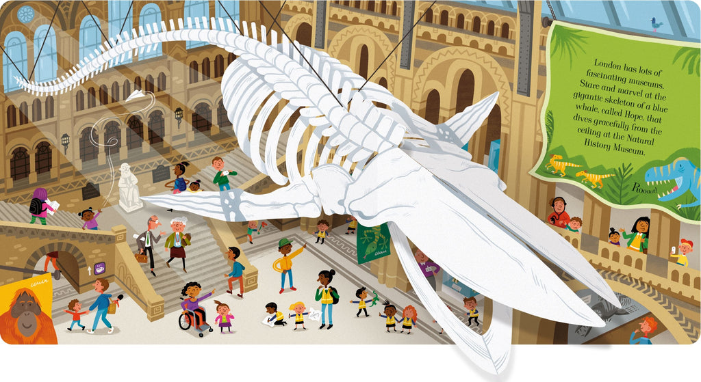Usborne – Pop-up London – Carte pentru copii 3+ ani – carte pentru copii Usborne, detalii conținut