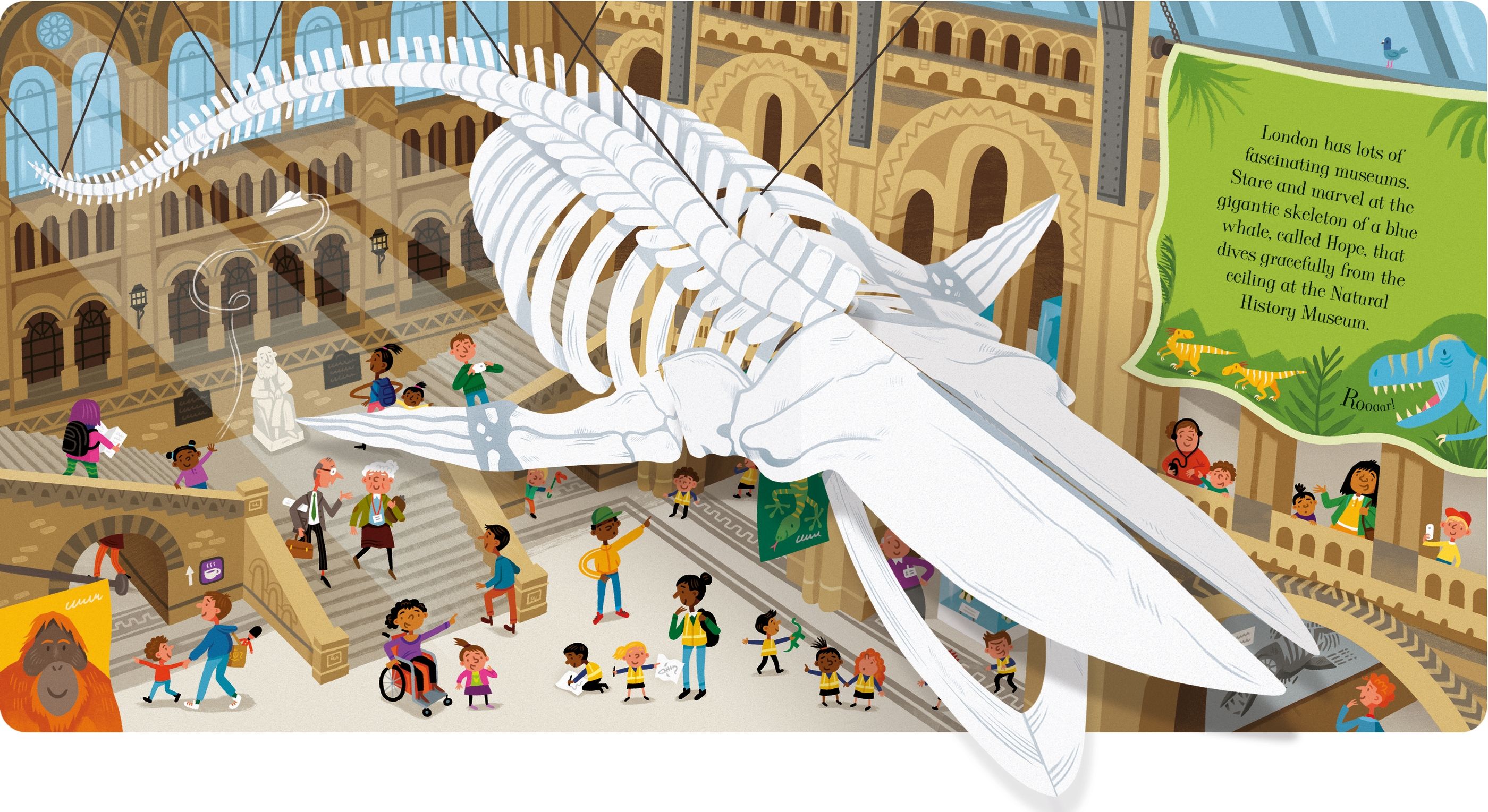 Usborne – Pop-up London – Carte pentru copii 3+ ani – carte pentru copii Usborne, detalii conținut