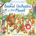 Usborne – The Animal Orchestra Plays Mozart – Carte cu sunete pentru copii 6+ luni – carte pentru copii Usborne, copertă