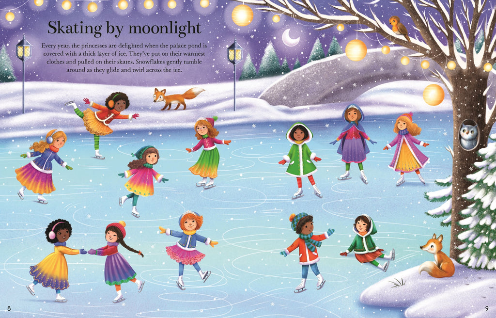 Usborne – Princesses Sticker Book – Carte cu stickere pentru copii 5+ ani – carte pentru copii Usborne, preview pagini