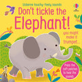 Usborne – Don't Tickle the Elephant! – Carte cu sunete pentru copii 6+ luni – carte pentru copii Usborne, copertă