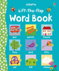 Usborne – Lift-the-Flap Word Book – Carte cu clapete pentru copii 2+ ani – carte pentru copii Usborne, copertă