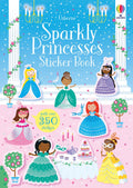 Usborne – Sparkly Princesses Sticker Book – Carte cu stickere pentru copii 3+ ani – carte pentru copii Usborne, copertă