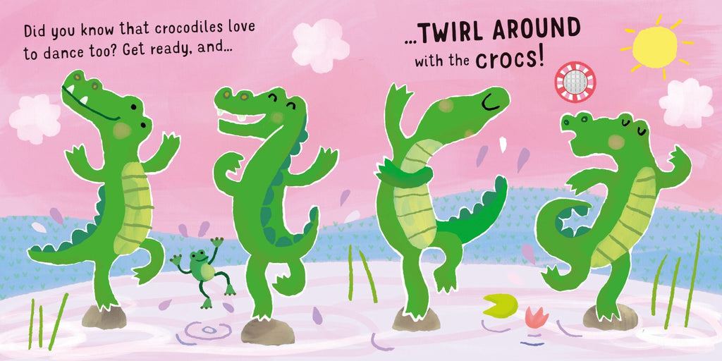 Usborne – Dance with the Giraffes – Carte cu sunete pentru copii 6+ luni – carte pentru copii Usborne, preview pagini