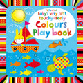 Usborne – Baby's Very First touchy-feely Colours Play book – Carte pentru copii 0+ luni – carte pentru copii Usborne, copertă