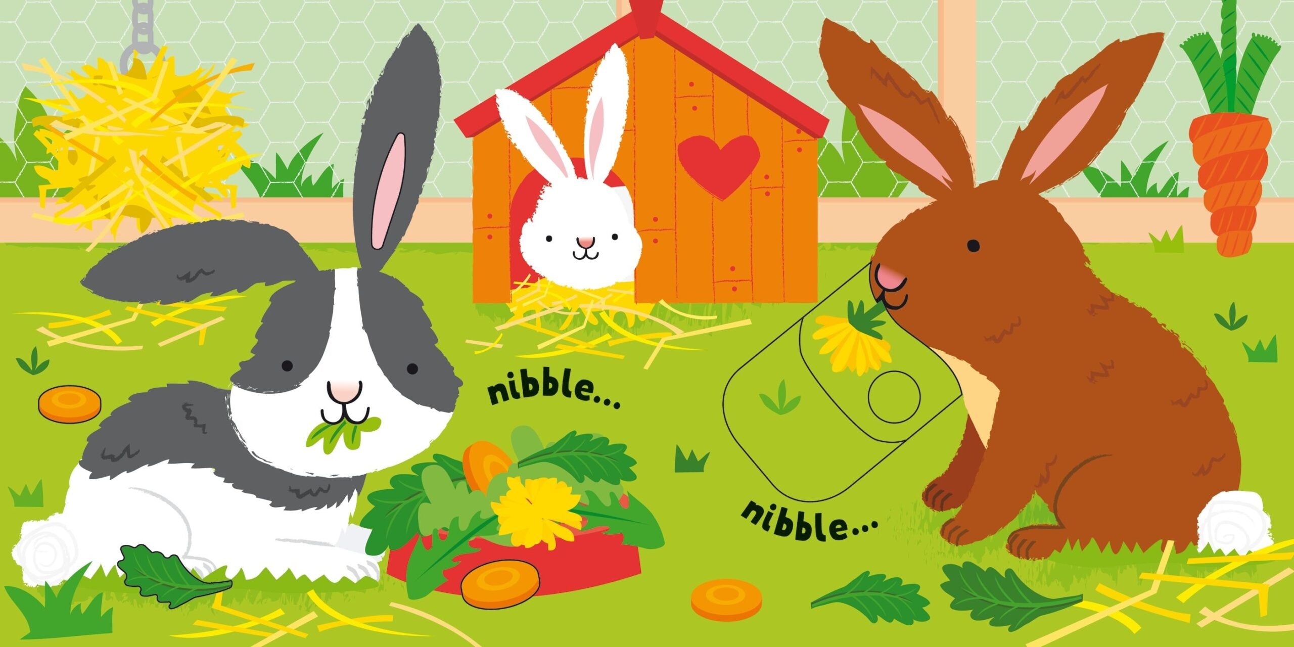 Usborne – Baby's Very First Slide and See Pets – Carte pentru copii 6+ luni – carte pentru copii Usborne, preview pagini