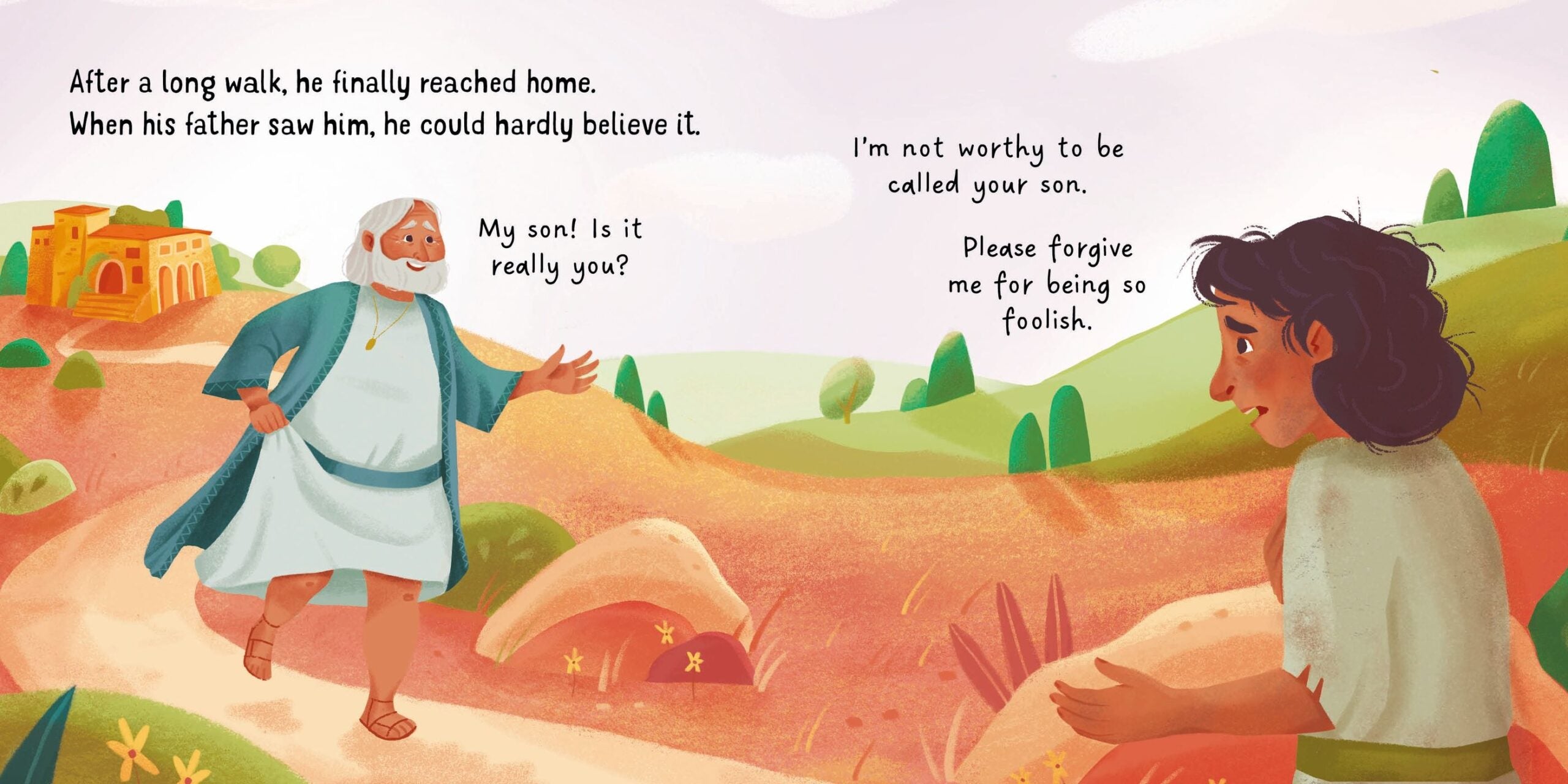 Usborne – The Prodigal Son – Carte pentru copii 18+ luni – carte pentru copii Usborne, preview pagini