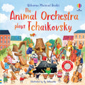 Usborne – The Animal Orchestra Plays Tchaikovsky – Carte muzicală pentru copii 6+ luni – carte pentru copii Usborne, copertă