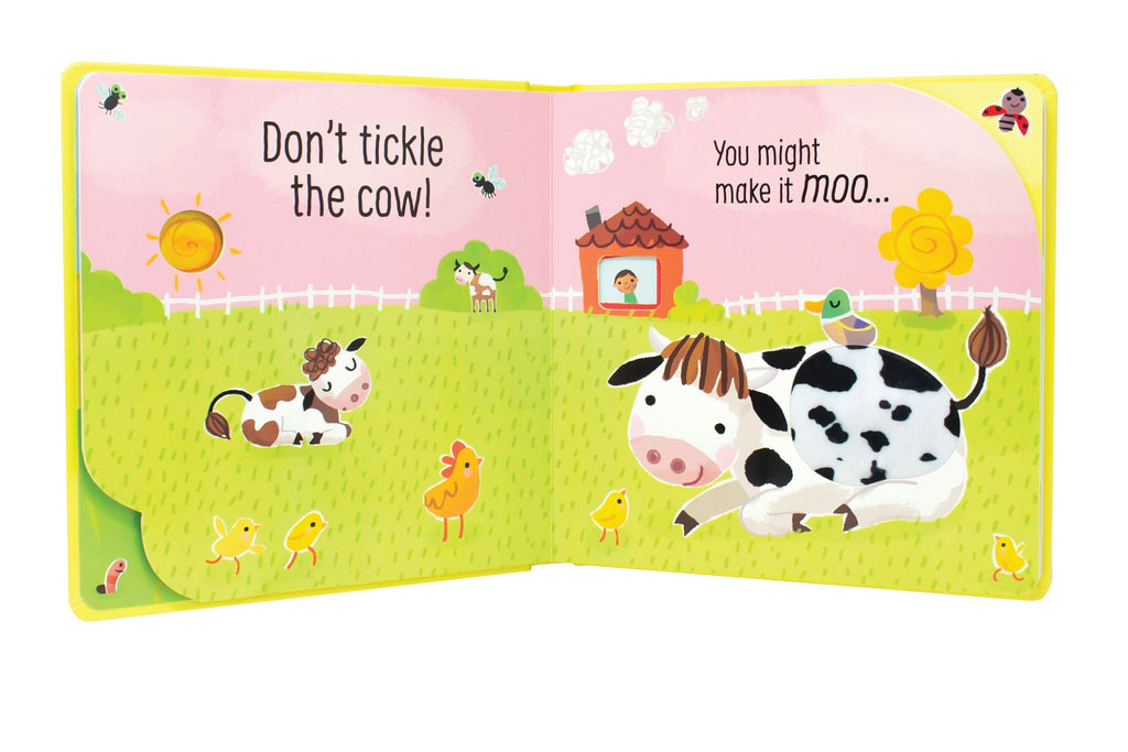 Usborne – Don't Tickle the Pig! – Carte cu sunete pentru copii 6+ luni – carte pentru copii Usborne, preview pagini