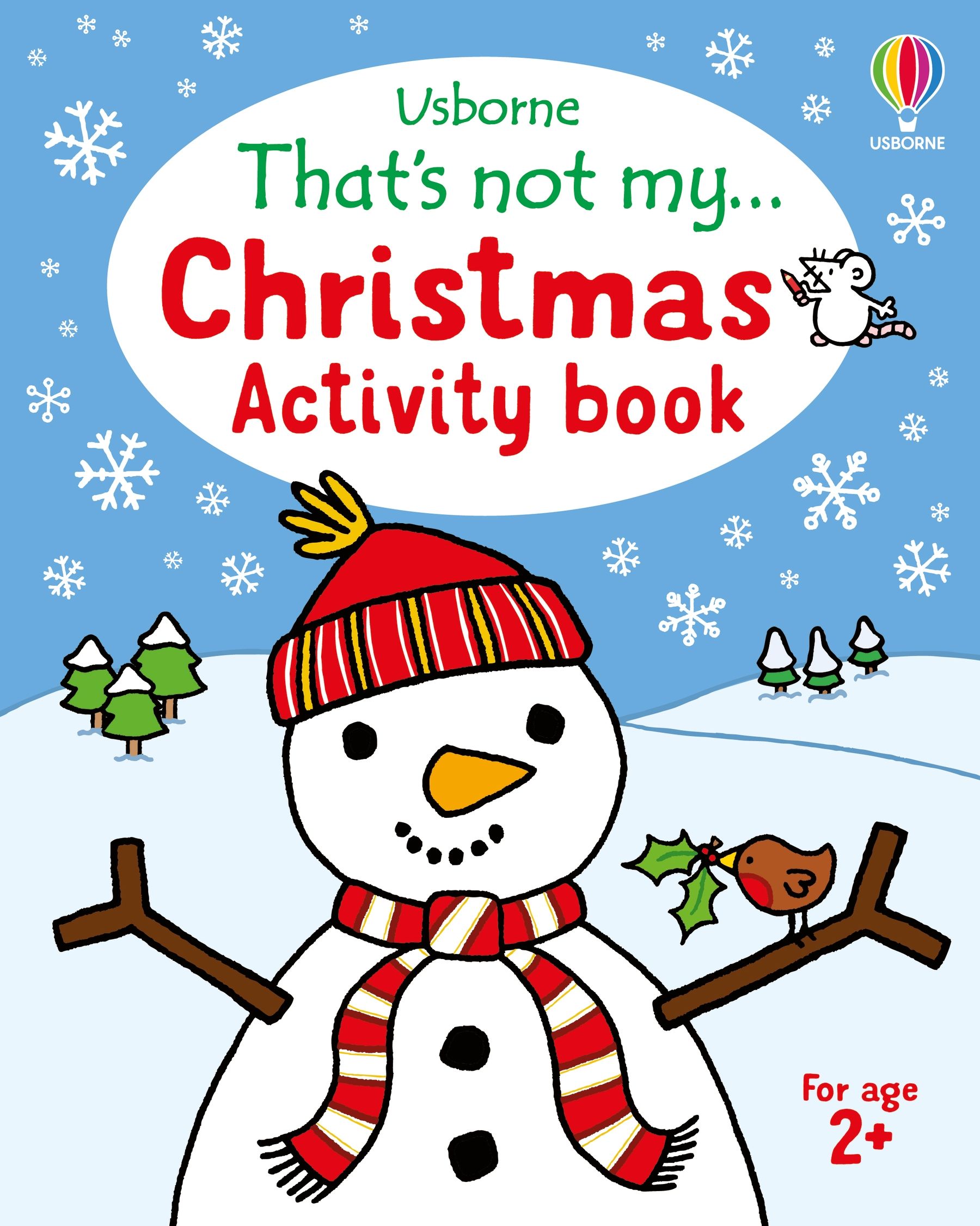 Usborne – That's not my... Christmas Activity Book – Carte pentru copii 2+ ani – carte pentru copii Usborne, copertă