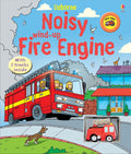 Usborne – Noisy Wind-up Fire Engine – Carte pentru copii 3+ ani – carte pentru copii Usborne, copertă