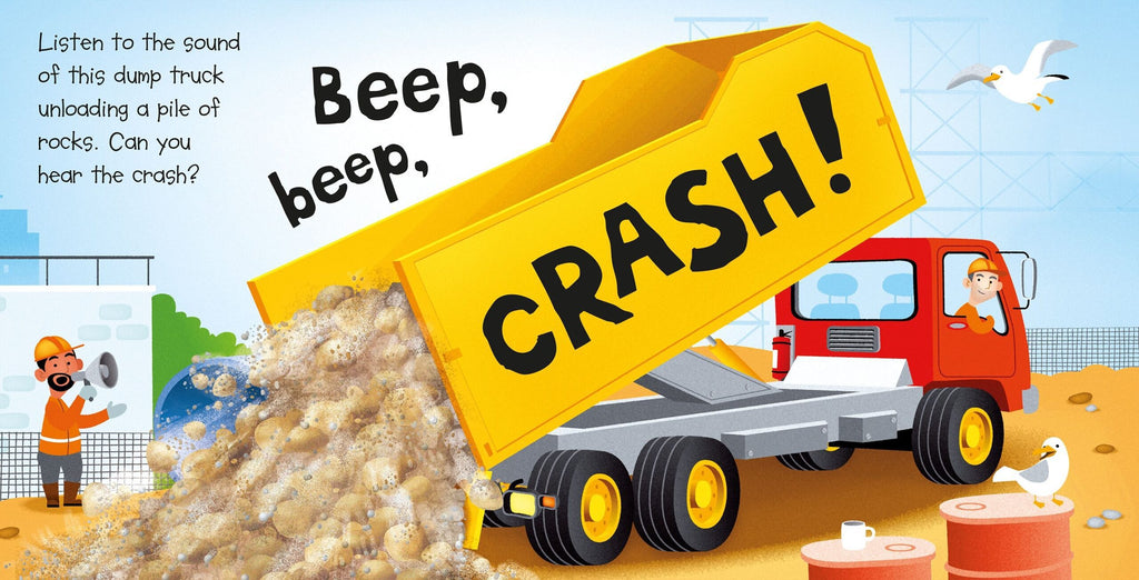 Usborne – Noisy Diggers – Carte pentru copii 3+ ani – carte pentru copii Usborne, detalii conținut