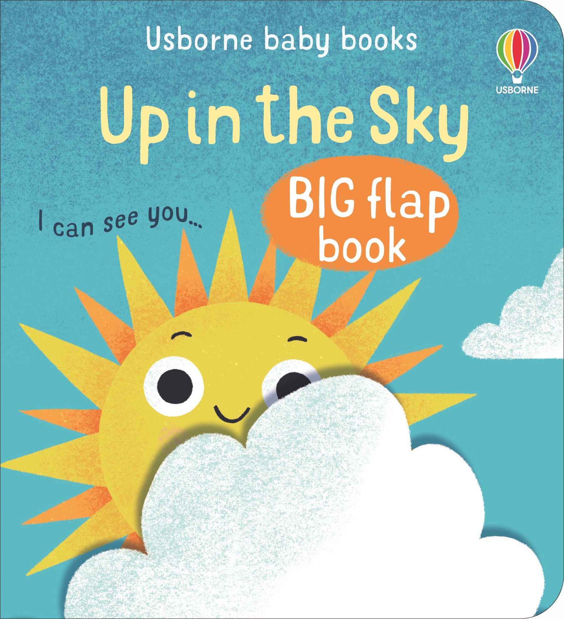 Usborne – Up in the Sky – Carte pentru copii 6+ luni – carte pentru copii Usborne, copertă