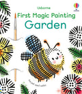 Usborne – First Magic Painting Garden – Carte pentru copii 3+ ani – carte pentru copii Usborne, copertă
