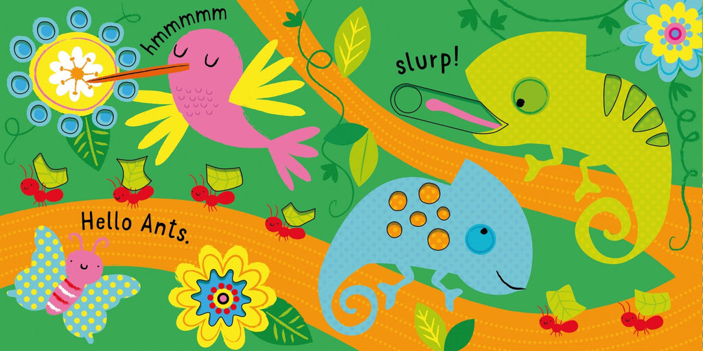 Usborne – Slide and See Animals – Carte pentru copii 6+ luni – carte pentru copii Usborne, detalii conținut