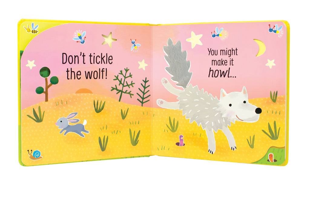 Usborne – Don't Tickle the Bear! – Carte cu sunete pentru copii 6+ luni – carte pentru copii Usborne, preview pagini