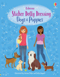 Usborne – Sticker Dolly Dressing Dogs and Puppies – Carte cu stickere pentru copii 5+ ani – carte pentru copii Usborne, copertă