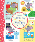 Usborne – Lift-the-Flap My Day – Carte cu clapete pentru copii 3+ ani – carte pentru copii Usborne, copertă