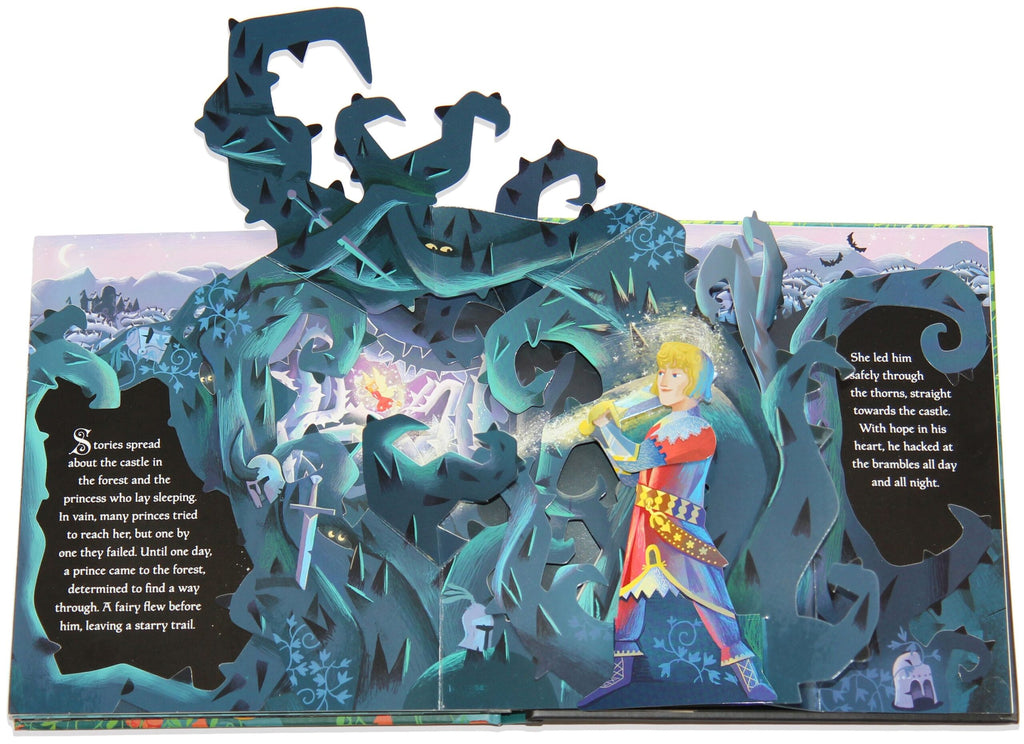 Usborne – Pop-up Sleeping Beauty – Carte pentru copii 3+ ani – carte pentru copii Usborne, pagini interior ilustrate
