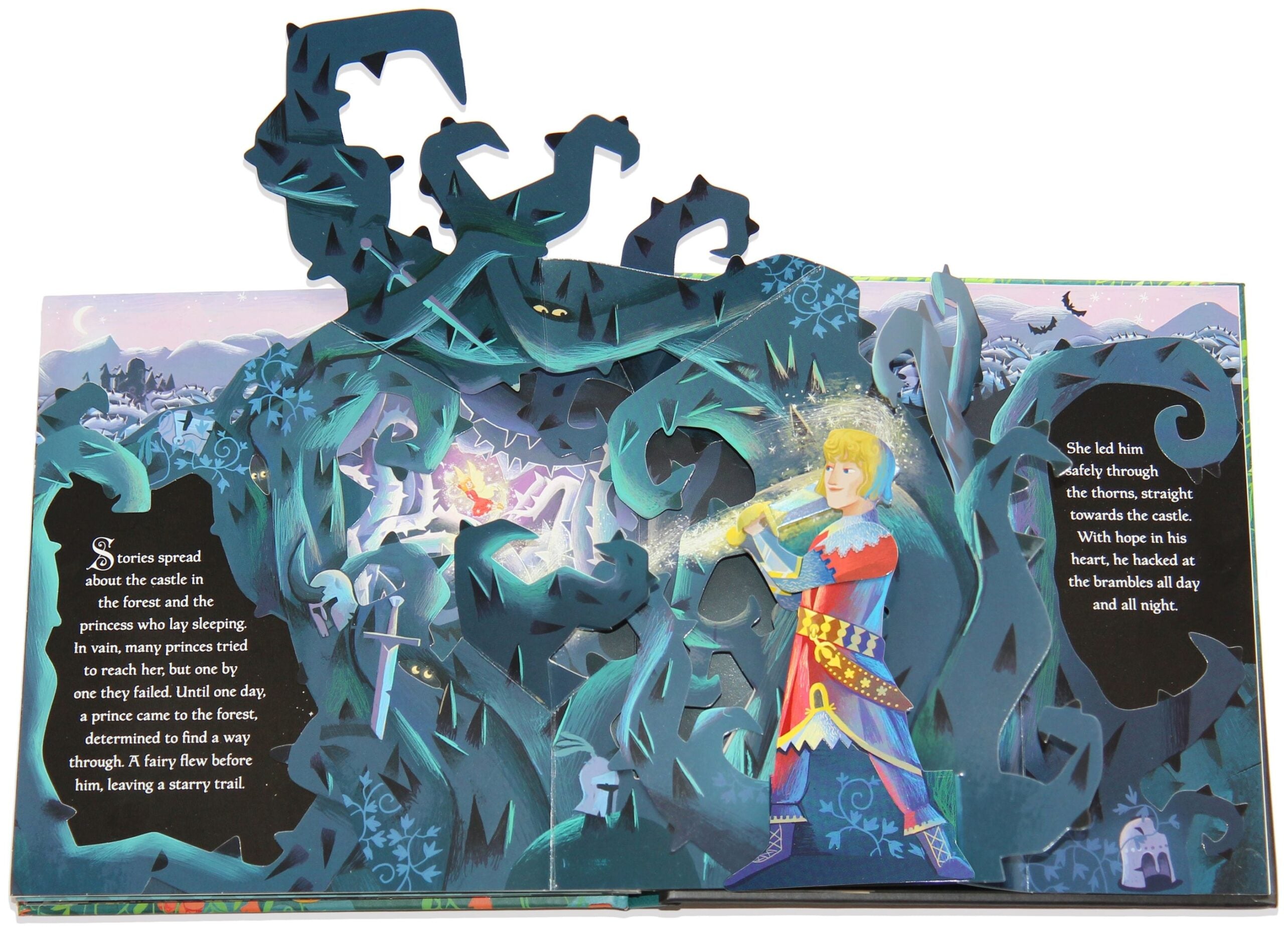 Usborne – Pop-up Sleeping Beauty – Carte pentru copii 3+ ani – carte pentru copii Usborne, pagini interior ilustrate