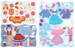 Usborne – Sticker Dolly Dressing Christmas – Carte cu stickere pentru copii 5+ ani – carte pentru copii Usborne, preview pagini