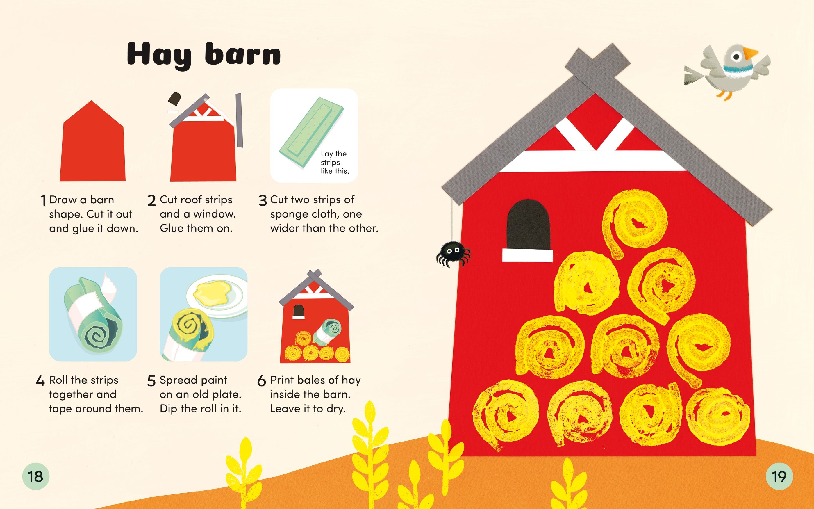 Usborne – Farm Fun – Carte de activități pentru copii 3+ ani – carte pentru copii Usborne, preview pagini