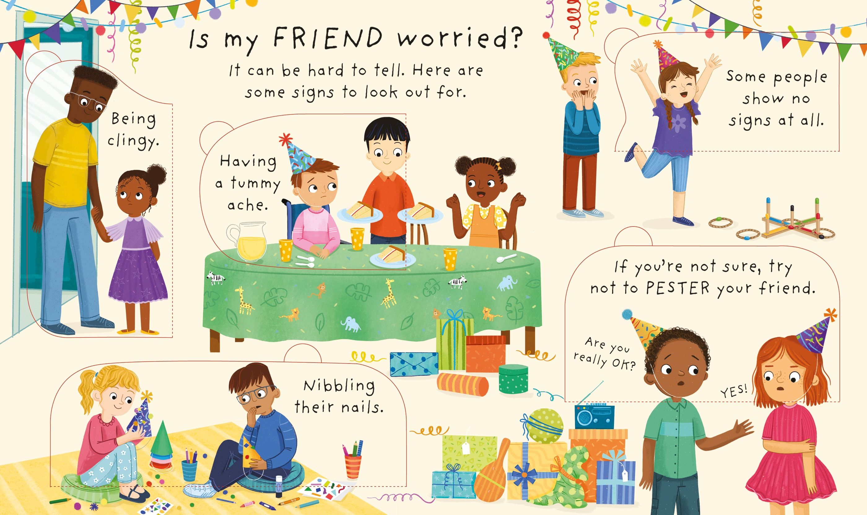 Usborne – Very First Questions and Answers: Why do I (sometimes) worry? – Carte cu clapete pentru copii 3+ ani – carte pentru copii Usborne, detalii conținut