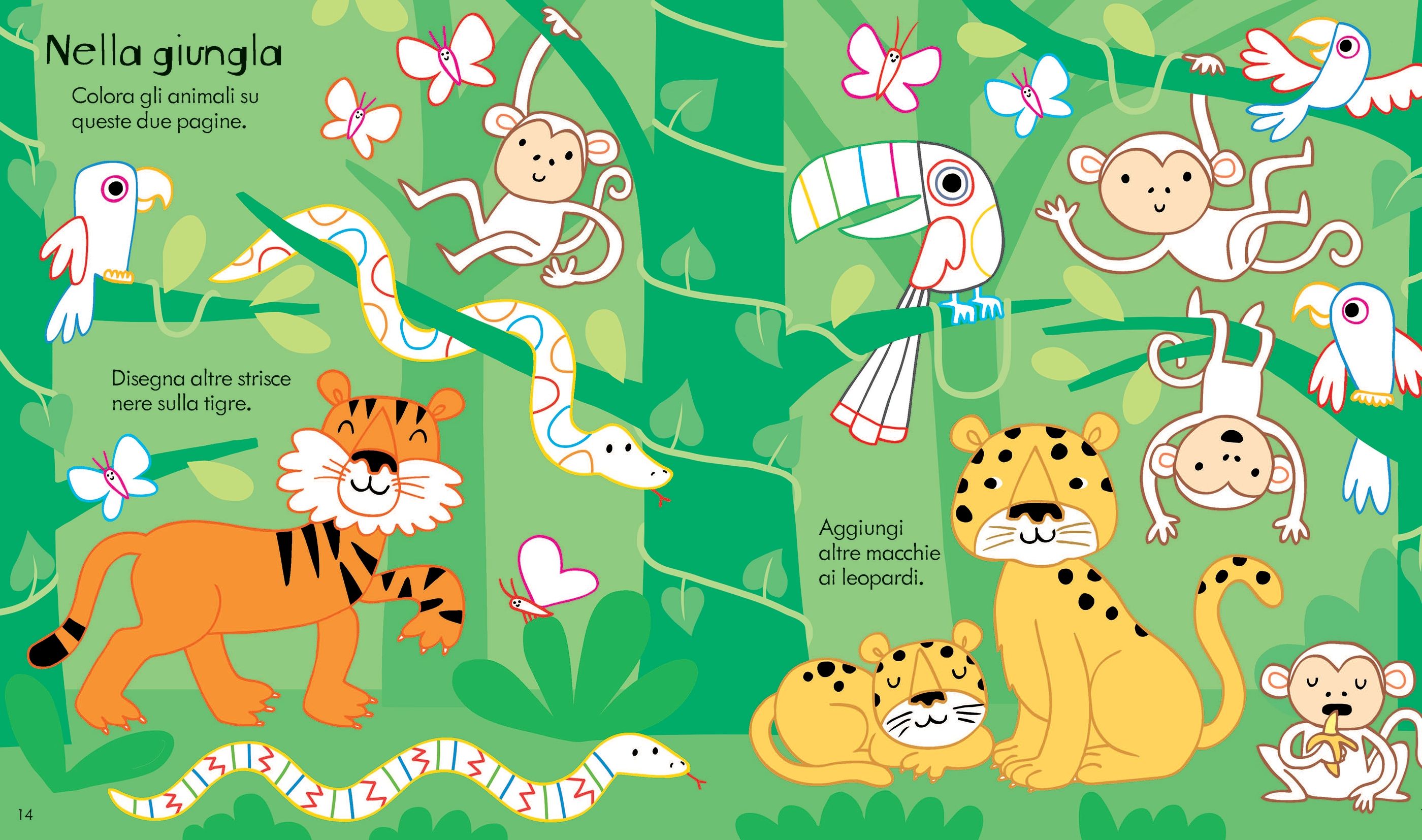 Usborne – Little Children's Travel Activity Book – Carte de activități pentru copii 4+ ani – carte pentru copii Usborne, pagini interior ilustrate