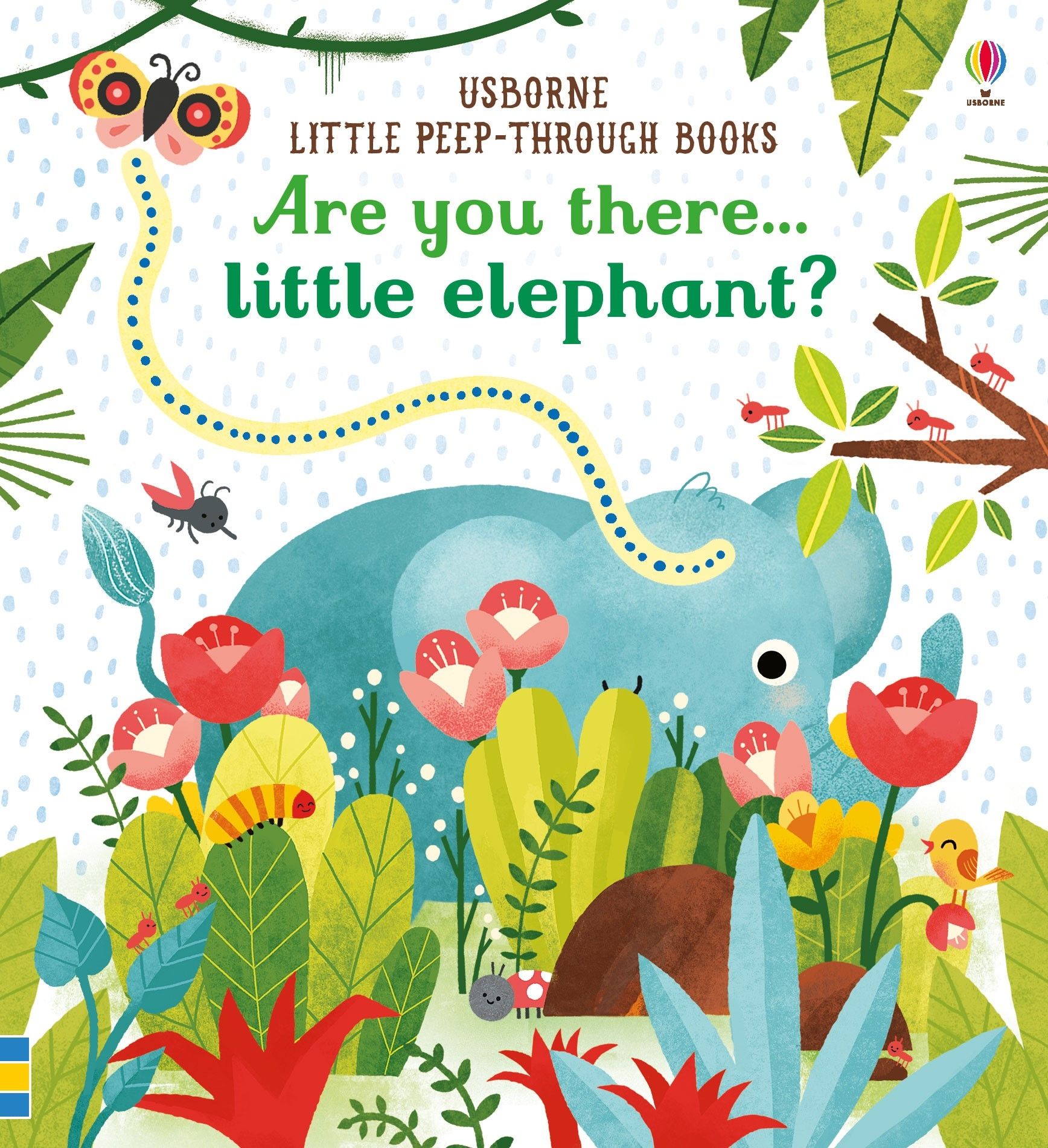 Usborne – Are you there Little Elephant? – Carte pentru copii 6+ luni – carte pentru copii Usborne, copertă