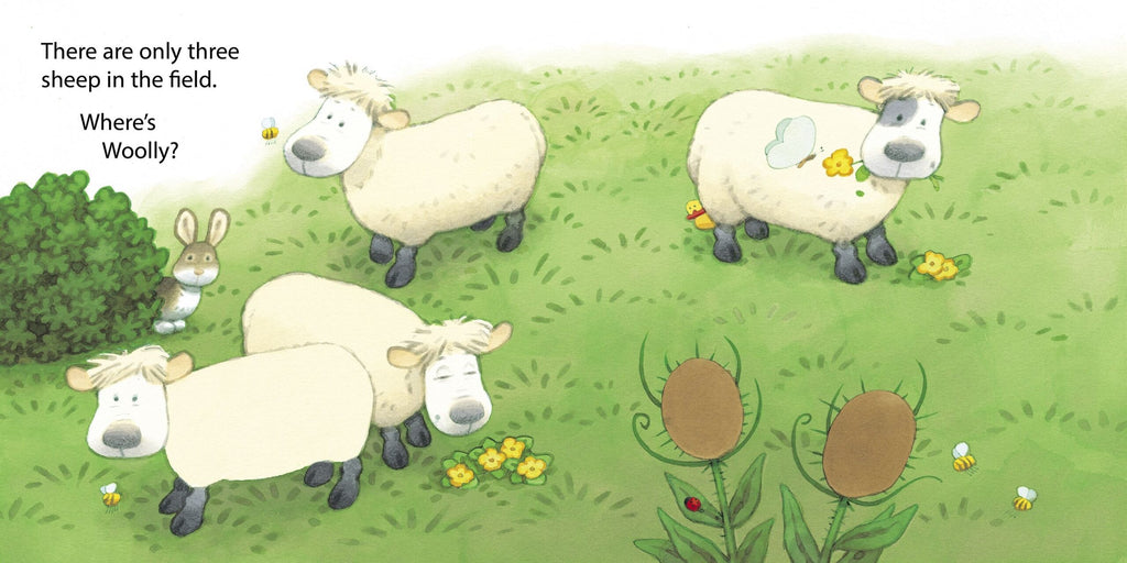 Usborne – Poppy and Sam's Animal Hide-and-Seek – Carte pentru copii 12+ luni – carte pentru copii Usborne, pagini interior ilustrate