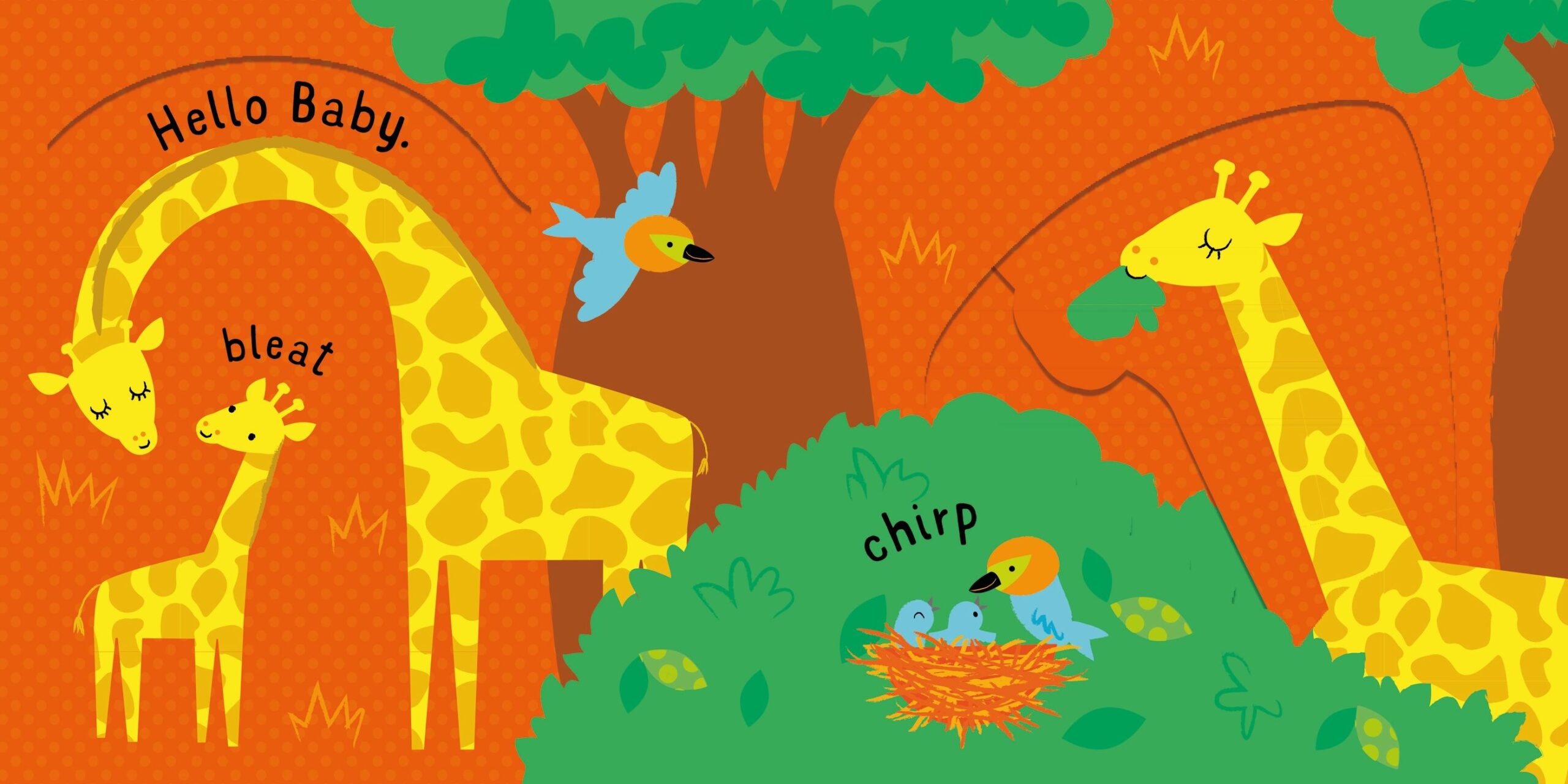 Usborne – Slide and See Animals – Carte pentru copii 6+ luni – carte pentru copii Usborne, pagini interior ilustrate
