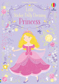 Usborne – Little Sticker Dolly Dressing Princess – Carte cu stickere pentru copii 4+ ani – carte pentru copii Usborne, copertă