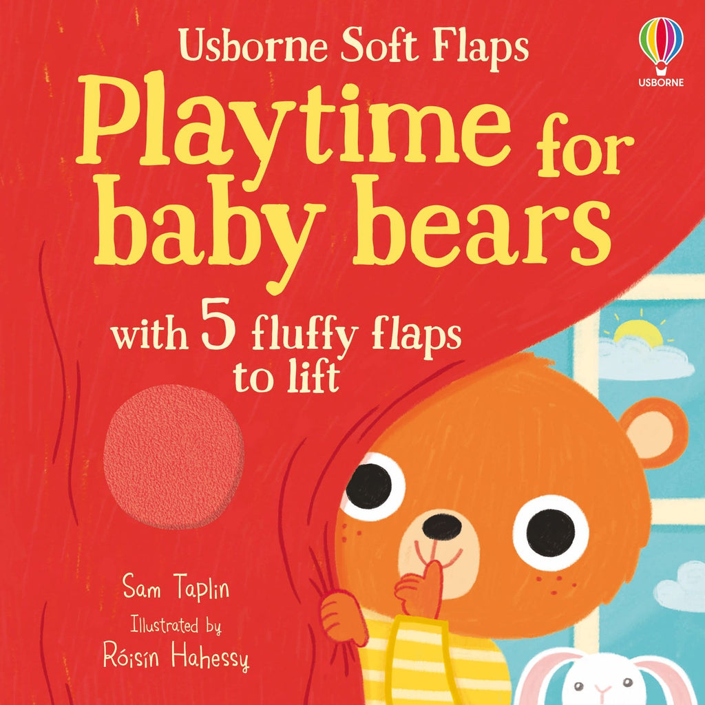 Usborne – Playtime for Baby Bears – Carte pentru copii 6+ luni – carte pentru copii Usborne, copertă