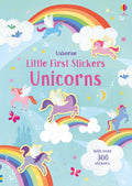 Usborne – Little First Stickers Unicorns – Carte cu stickere pentru copii 3+ ani – carte pentru copii Usborne, copertă