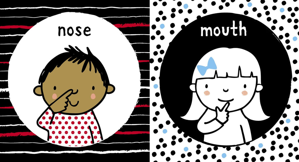 Usborne – Baby's Very First Black and White Little Library – Carte pentru copii 0+ luni – carte pentru copii Usborne, preview pagini