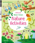 Usborne – Wipe-Clean Nature Activities – Carte de activități (refolosibilă) pentru copii 3+ ani – carte pentru copii Usborne, copertă