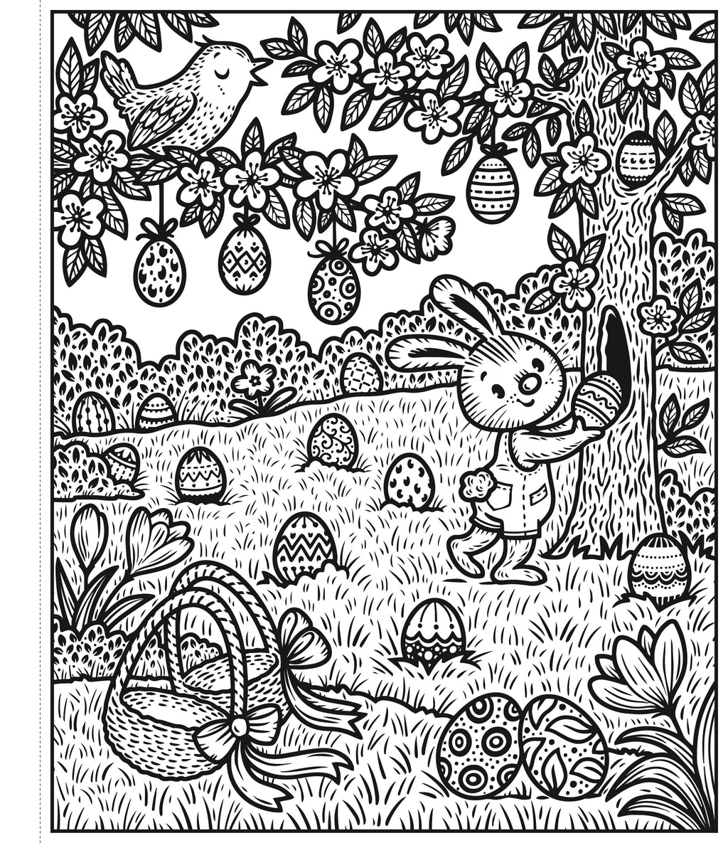 Usborne – Easter Magic Painting Book – Carte pentru copii 5+ ani – carte pentru copii Usborne, preview pagini