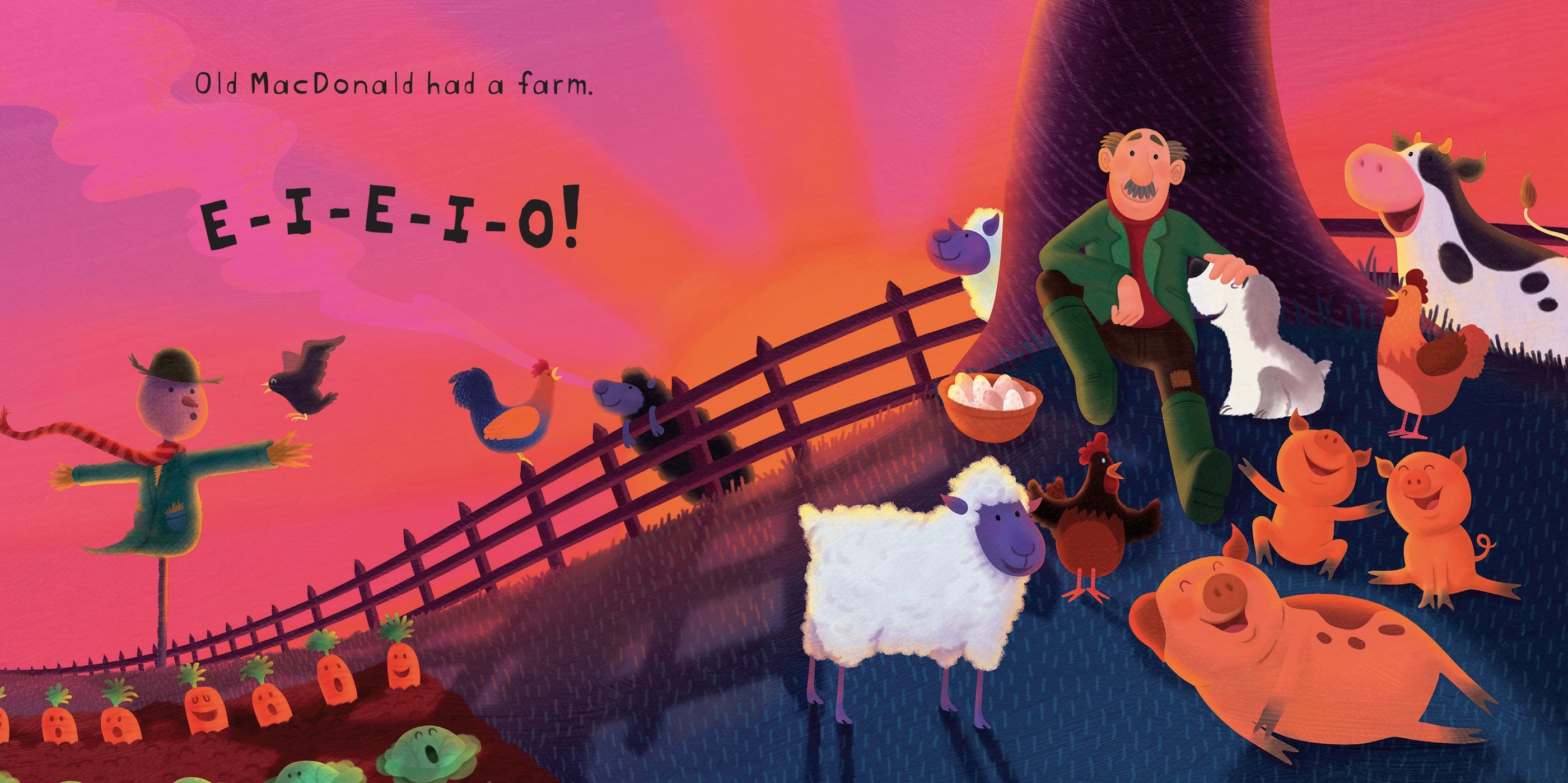Usborne – Old MacDonald had a Farm – Carte pentru copii 18+ luni – carte pentru copii Usborne, preview pagini