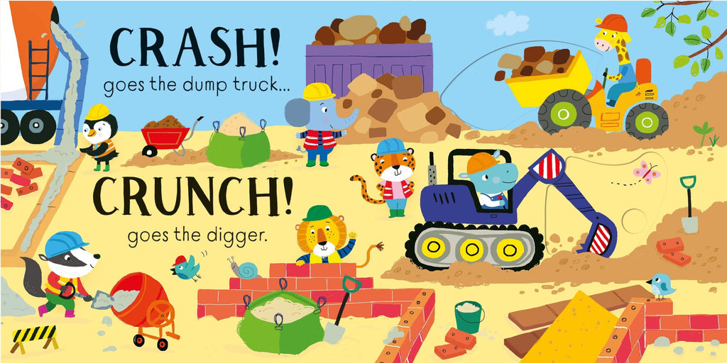 Usborne – Slider Sound Books: Rummble! – Carte cu sunete pentru copii 6+ luni – carte pentru copii Usborne, preview pagini