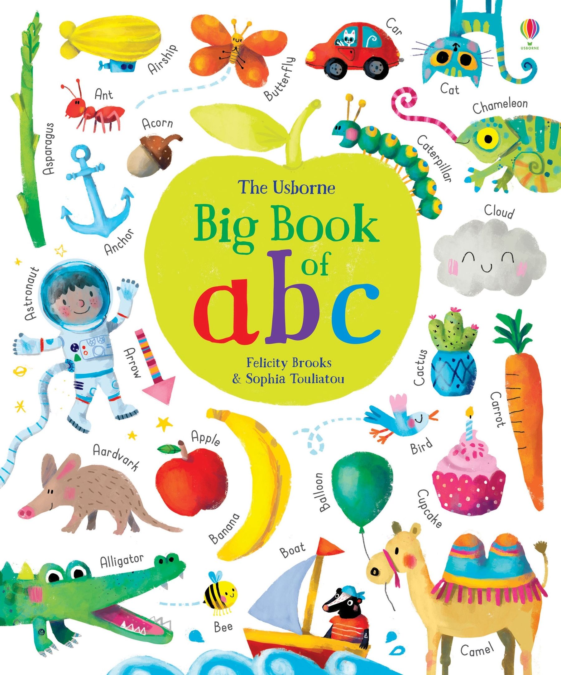 Usborne – Big Book of ABC – Carte pentru copii 3+ ani – carte pentru copii Usborne, copertă