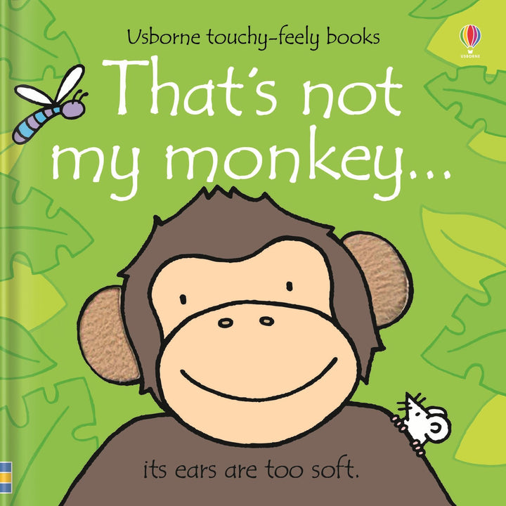 Coperta That's not my monkey, carte tactilă Usborne