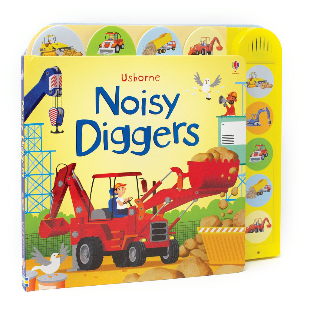 Usborne – Noisy Diggers – Carte pentru copii 3+ ani – carte pentru copii Usborne, preview pagini