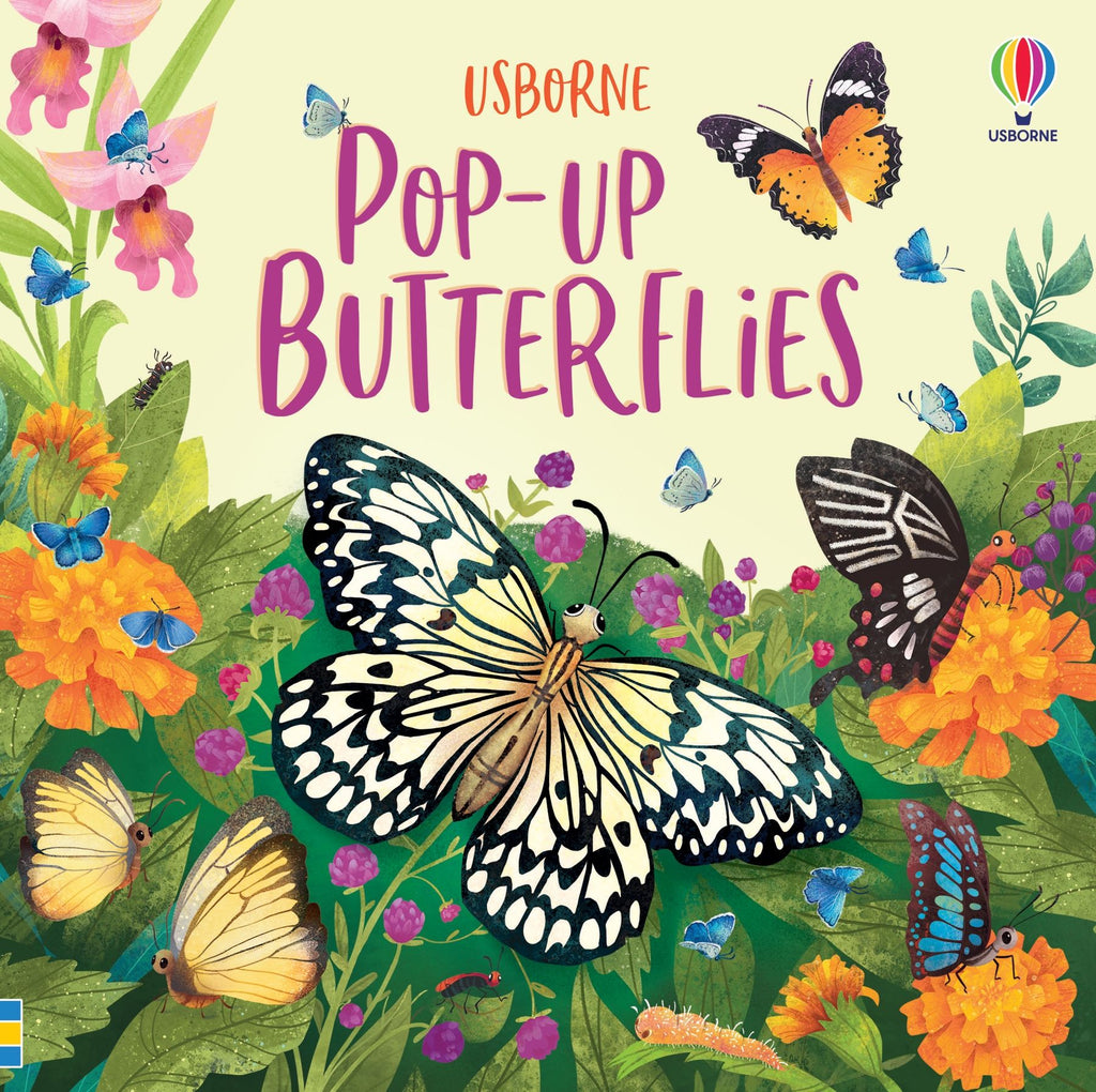 Usborne – Pop-Up Butterflies – Carte pentru copii 5+ ani – carte pentru copii Usborne, copertă