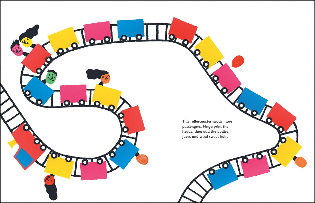 Usborne – Fingerprint Activities – Carte pentru copii 6+ ani – carte pentru copii Usborne, preview pagini