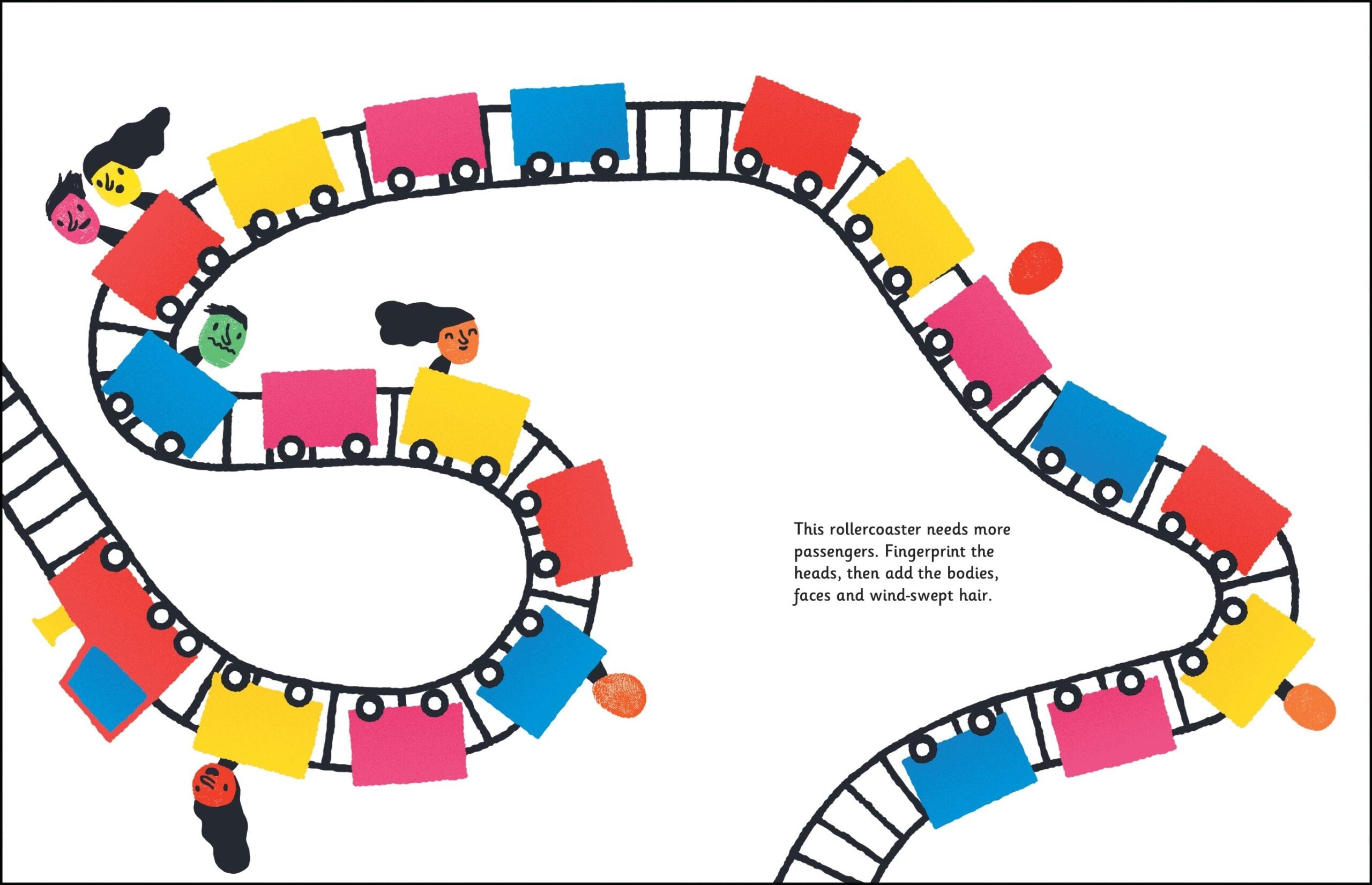 Usborne – Fingerprint Activities – Carte pentru copii 6+ ani – carte pentru copii Usborne, preview pagini
